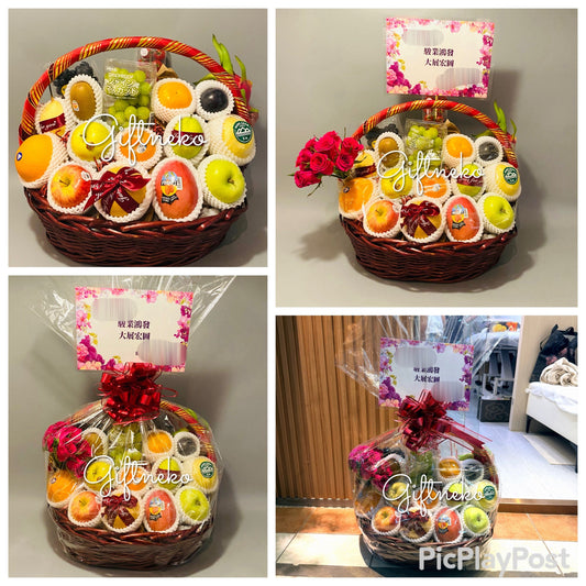 19/10/2025 多謝客戶訂購開張花籃 開業果籃 筲箕灣永華商場