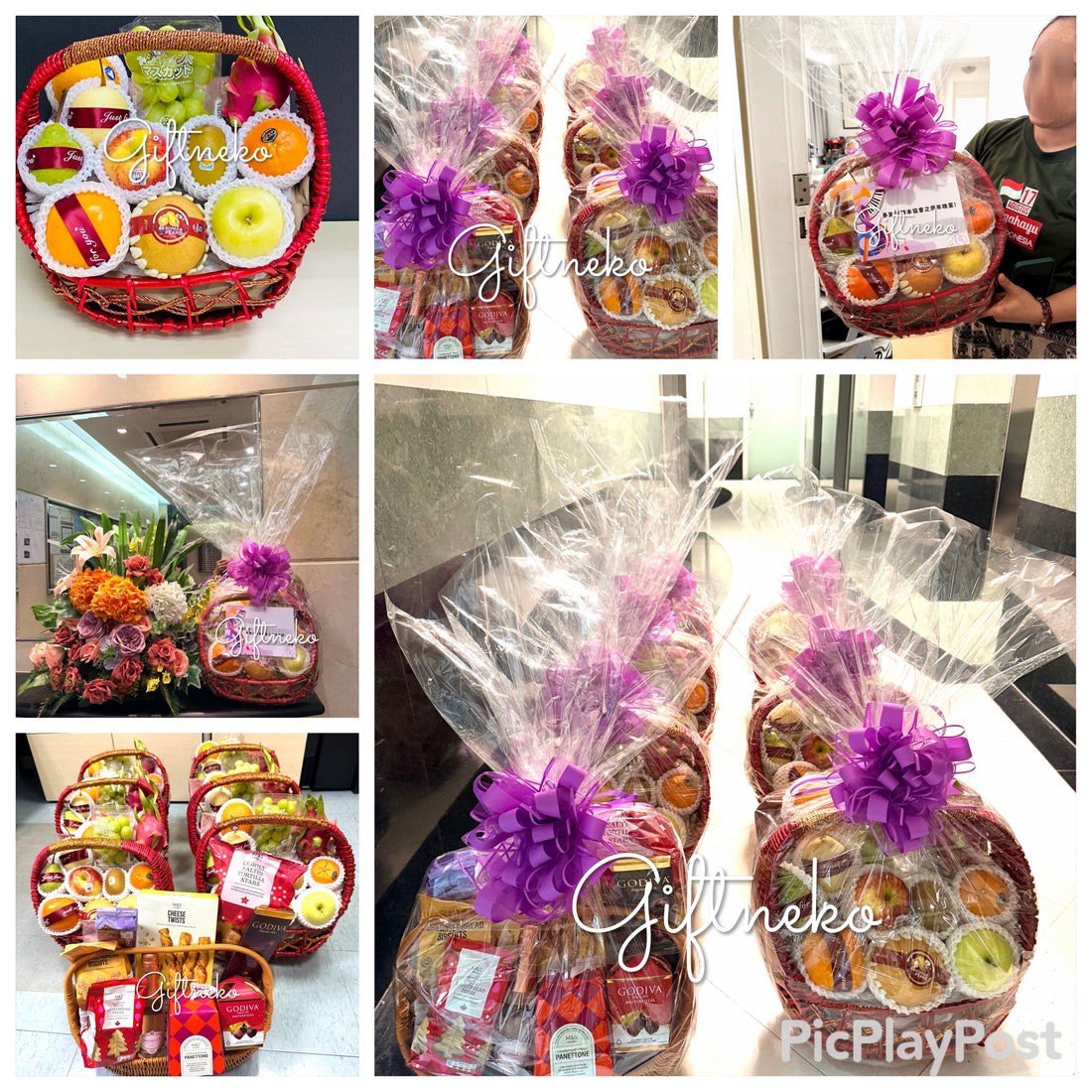 多謝某音樂協會訂購感謝果籃送贈音樂界名人出席該協會活動