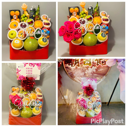 10/10/2025 多謝客戶訂購開張花籃 開業果籃 太子