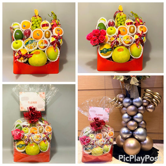 29/11/2025 多謝客戶訂購開業果籃 開張果籃 長沙灣永康街 Global Gateway Tower 水晶店開業