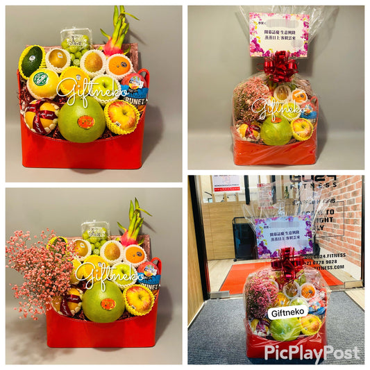 18/10/2025 多謝客戶訂購開張花籃 開業果籃 旺角健身室開張