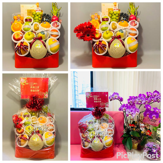 06/12/2025 多謝客戶訂購開張花籃 喬遷果籃 中環卡佛大廈診所