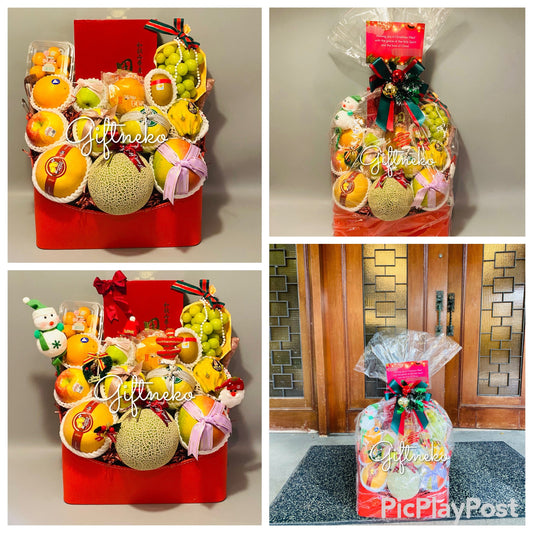 16/12/20245多謝客戶訂購聖誕果籃送贈教會sisters