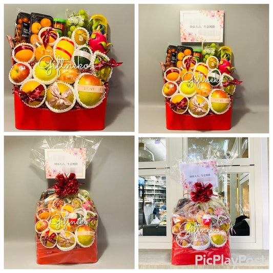 16/12/2025 多謝客戶訂購開張花籃 開業果籃 藍田 德田廣場 餃子店