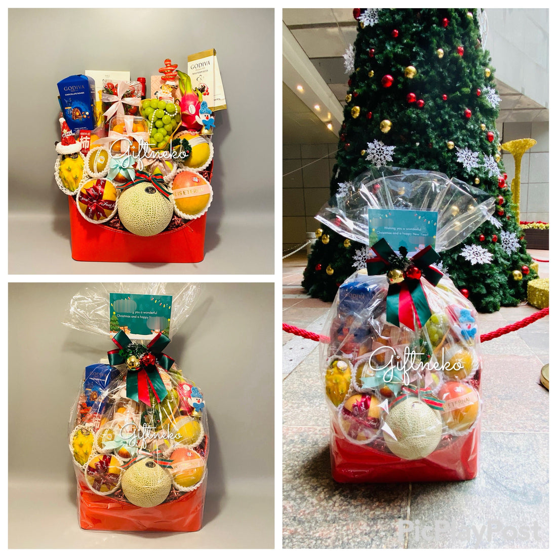 25/12/20245多謝客戶訂購聖誕果籃送贈客戶 尖沙咀漾日居