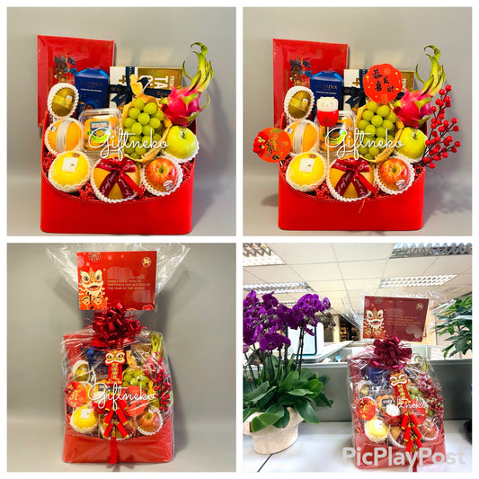 12/02/2026 多謝客戶訂購賀年果籃 尖沙咀新港中心