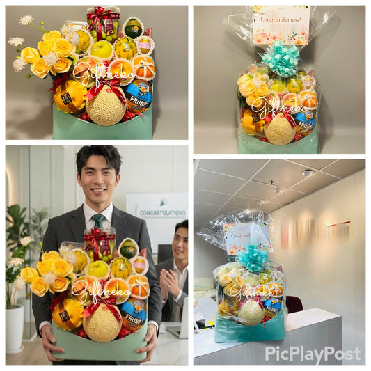 30/03/2026 多謝客戶訂購升職果籃 祝賀合作夥伴升職