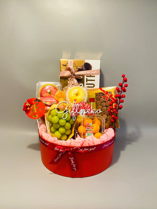 賀年果籃35 |  2026 丙午馬年果籃 - 私人定制賀年禮物籃系列