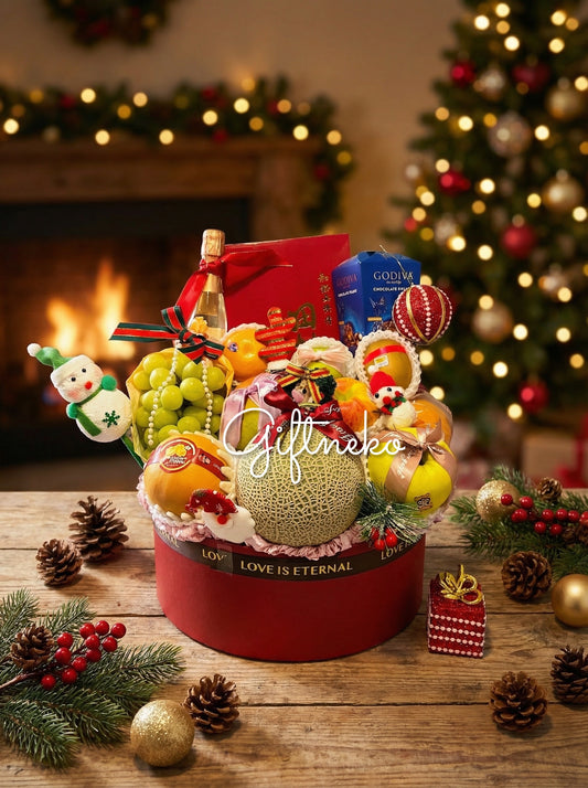 聖誕果籃45 | 頂級聖誕節果籃禮品－奢華果物嚴選