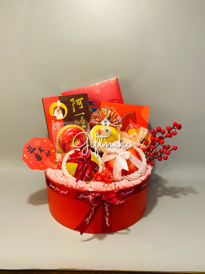 賀年果籃38 | 2026 丙午馬年果籃 - 私人定制賀年禮物籃系列