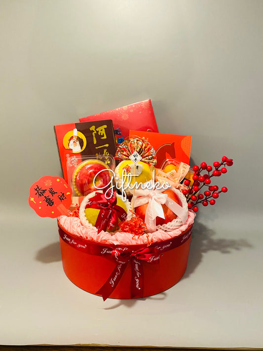 賀年果籃38 | 2026 丙午馬年果籃 - 私人定制賀年禮物籃系列