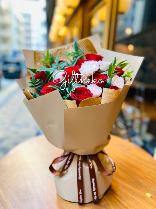 鮮花花束51|紅色玫瑰花束|情人節花束